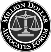 Million Dollar Advocates Forum injury lawyers
