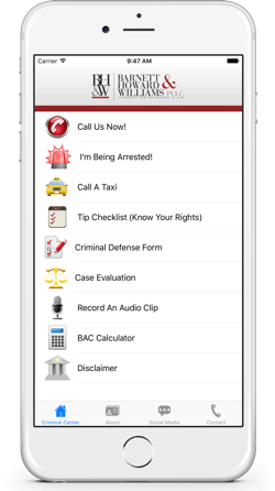 App for Fort Worth Criminal Defense and DWI