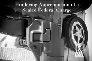 Felony Hindering Apprehension