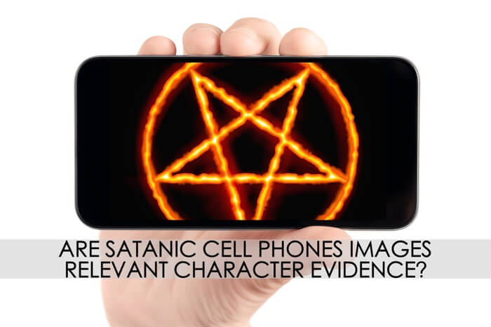 Cell Phone Images Character Evidence