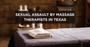 Massage table with folded towel – article about sexual assault by massage therapists in Texas and how victims can pursue civil lawsuits.