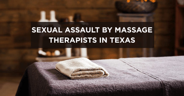 Massage table with folded towel – article about sexual assault by massage therapists in Texas and how victims can pursue civil lawsuits.